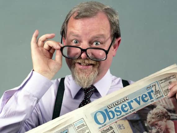 As we're taking a look back in time, here's a picture from our archives of Geoffrey Shryhane from 26 years ago...he hasn't aged a bit!