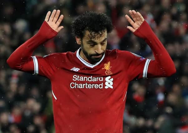 Liverpool's Mohamed Salah