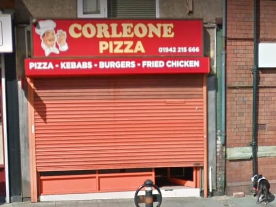 Corleone Pizza in Pemberton - fined