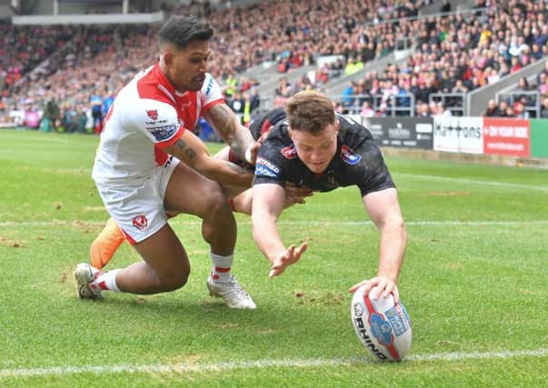 The loss at St Helens was one of only two defeats for Wigan this year