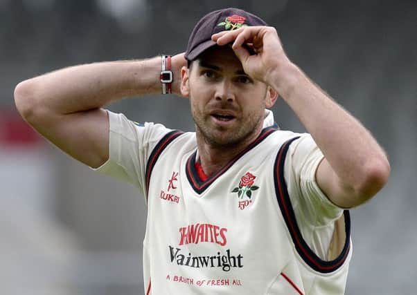 Jimmy Anderson is back with Lancashire for the next two County Championship games