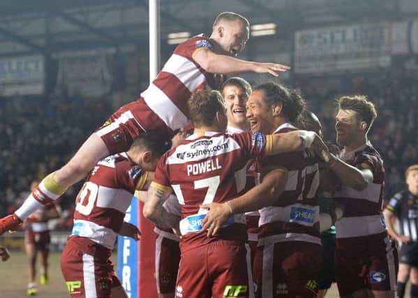 Wigan marched to another victory at Widnes