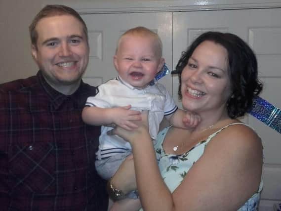 Dave, Louise and George Hughes