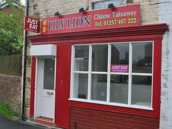 Lily Lion takeaway in Shevington