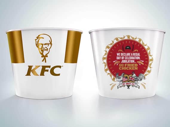 KFC's limited edition commemorative bucket