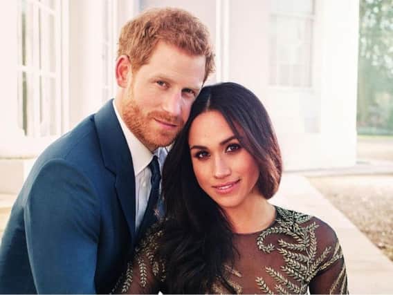 Prince Harry and his bride-to-be Meghan Markle