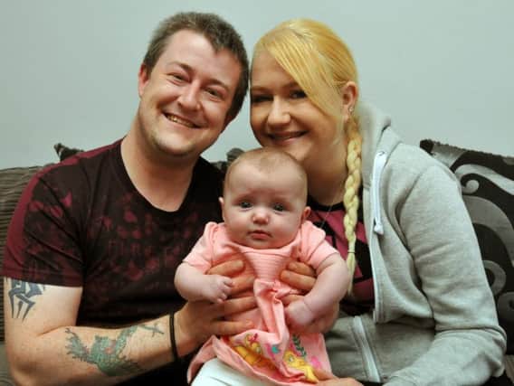 Sara Stiller gave birth to her daughter just five years after a double transplant