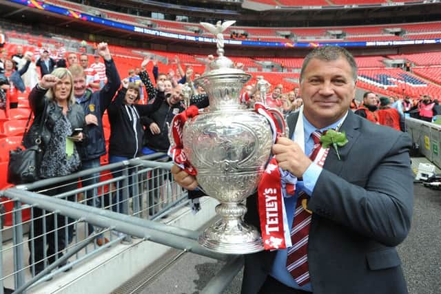 Shaun Wane won the Challenge Cup in 2013