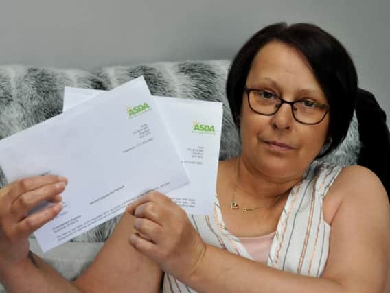 Linda Fenton was facing legal threats from her former workplace Asda over money they claim had been overpaid to her