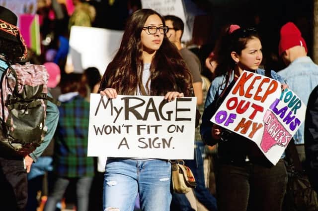 Hundreds of thousands of people took to the streets across the world this weekend in support of women's rights (Photo: Shutterstock)