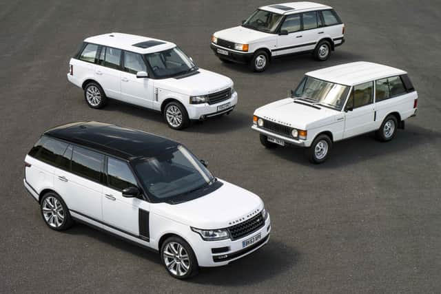 After 50 years and four generations, the Range Rover is still instantly recognisable (Photo: Land Rover)