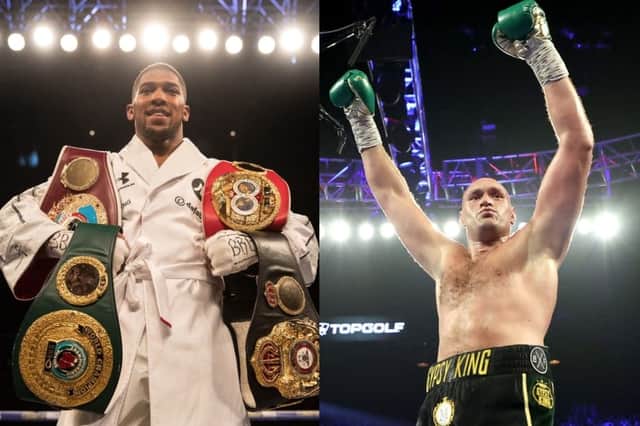 Anthony Joshua have agreed a deal in principle for two fights (Getty Images)
