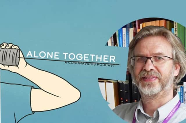 Professor Martie van Tongeren is the guest on this episode of Alone Together