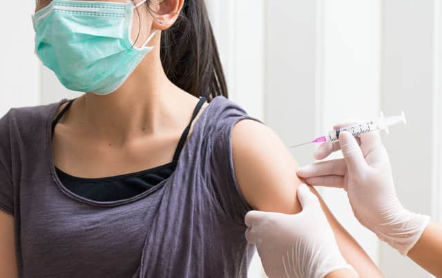 All UK adults will be offered their first Covid vaccine by September, Dominic Raab has said (Photo: Shutterstock)